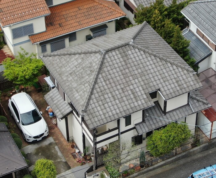 Before 屋根 セメント瓦 Before 屋根 セメント瓦