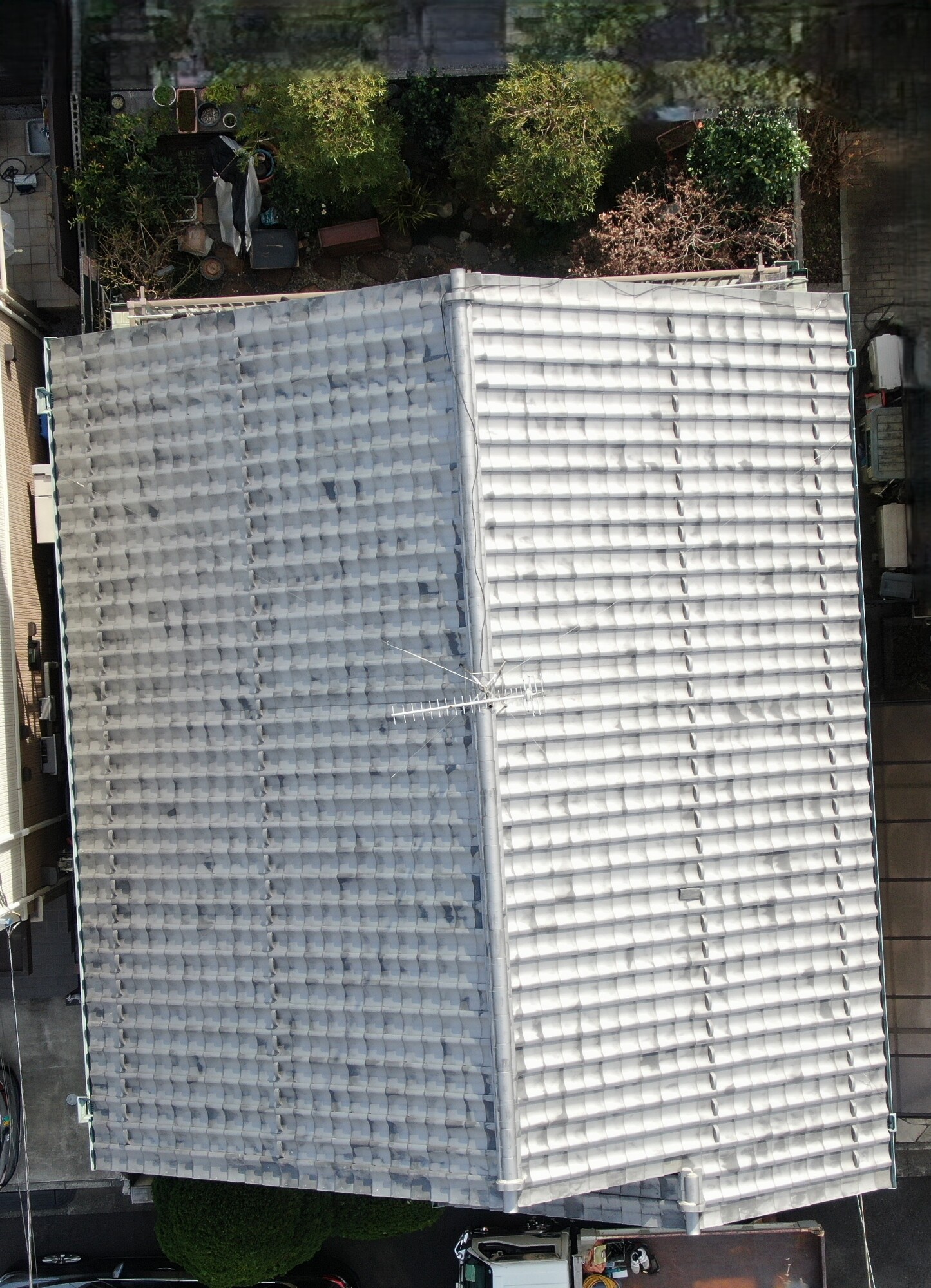 施工前 築34年 瓦屋根 施工前 築34年 瓦屋根